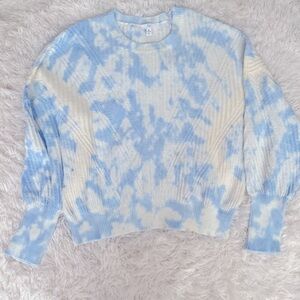 NWT No Boundaries cloud scape oversized sweater